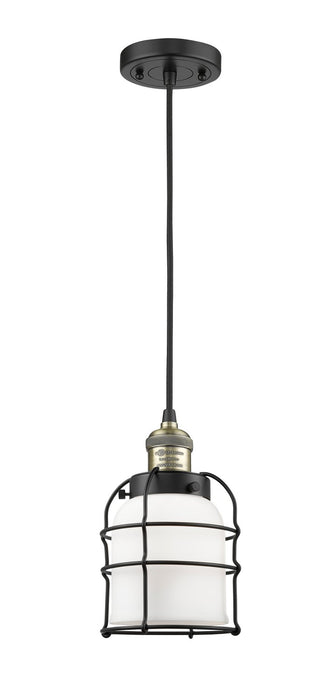 Innovations 201C-BAB-G51-CE One Light Mini Pendant, Black Antique Brass