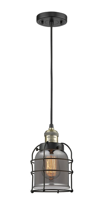 Innovations 201C-BAB-G53-CE One Light Mini Pendant, Black Antique Brass