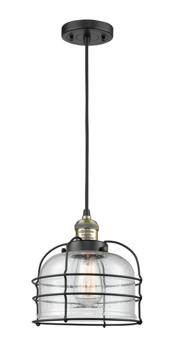 Innovations 201C-BAB-G74-CE One Light Mini Pendant, Black Antique Brass