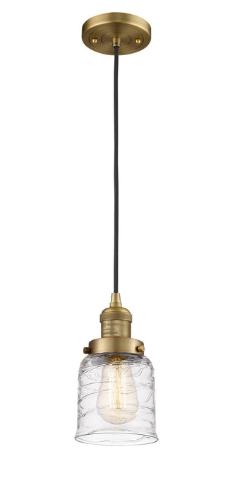 Innovations 201C-BB-G513-LED LED Mini Pendant, Brushed Brass