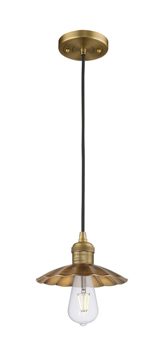 Innovations 201C-BB-M17-BB LED Mini Pendant, Brushed Brass