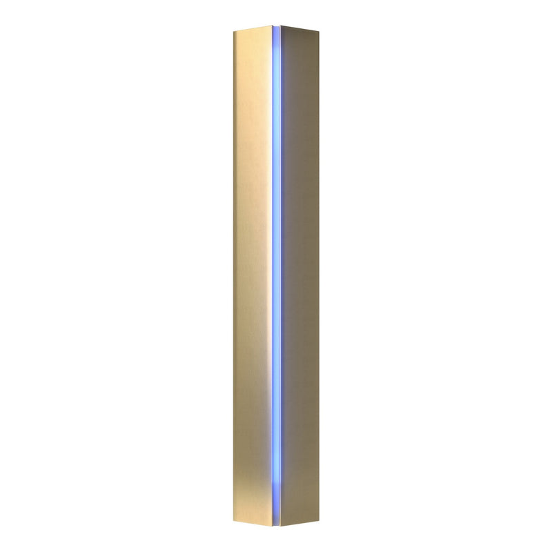 Hubbardton Forge 217650-SKT-86-EE0202 Three Light Wall Sconce, Modern Brass
