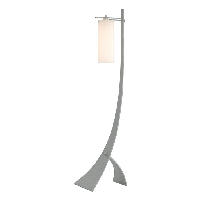Hubbardton Forge 232665-SKT-82-GG0109 One Light Floor Lamp, Vintage Platinum