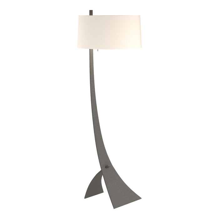 Hubbardton Forge 232666-SKT-20-SE1995 One Light Floor Lamp, Natural Iron