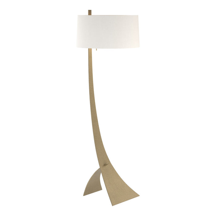 Hubbardton Forge 232666-SKT-84-SF1995 One Light Floor Lamp, Soft Gold