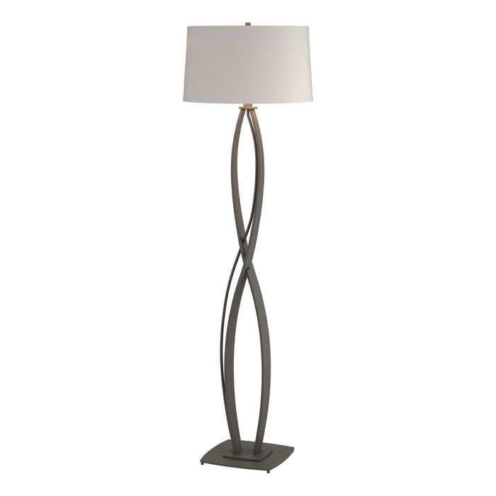 Hubbardton Forge 232686-SKT-20-SE1894 One Light Floor Lamp, Natural Iron