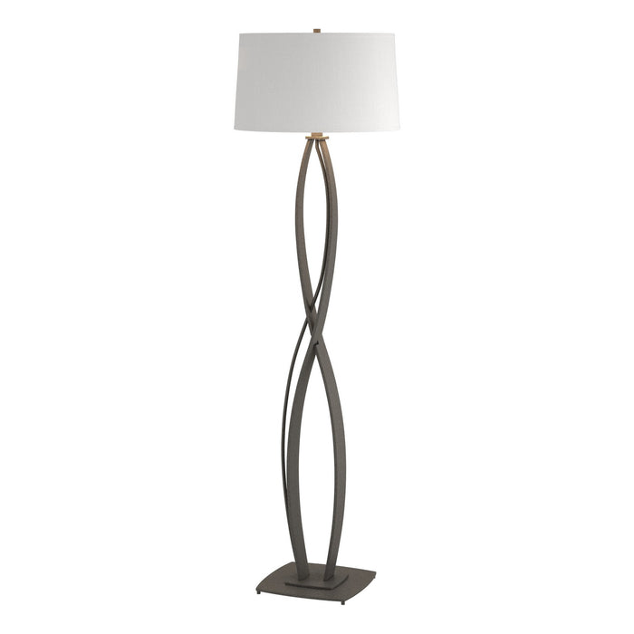 Hubbardton Forge 232686-SKT-20-SF1894 One Light Floor Lamp, Natural Iron