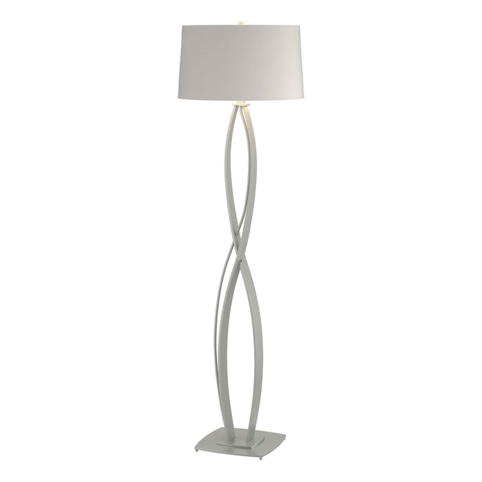 Hubbardton Forge 232686-SKT-82-SE1894 One Light Floor Lamp, Vintage Platinum