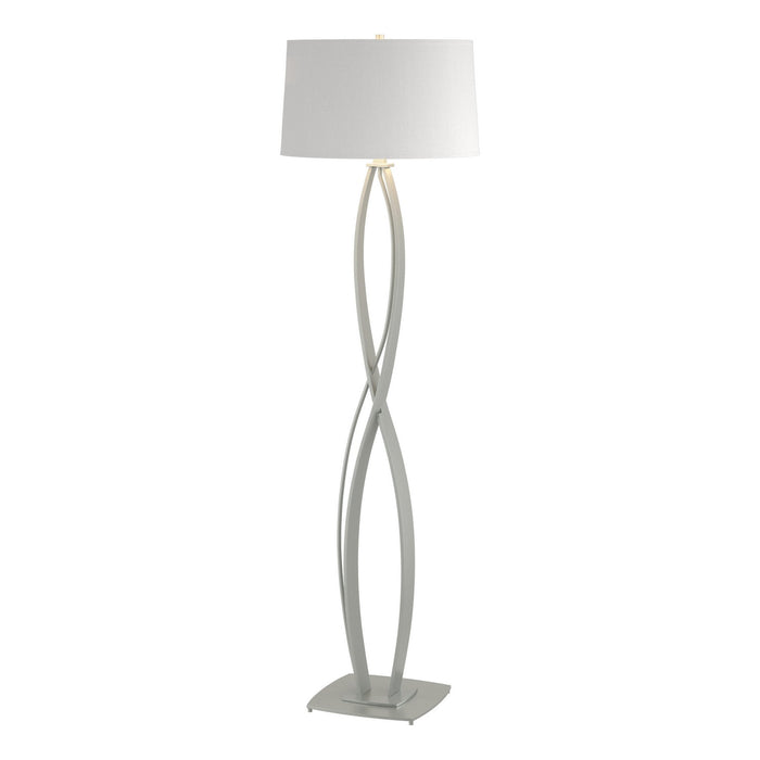 Hubbardton Forge 232686-SKT-82-SF1894 One Light Floor Lamp, Vintage Platinum