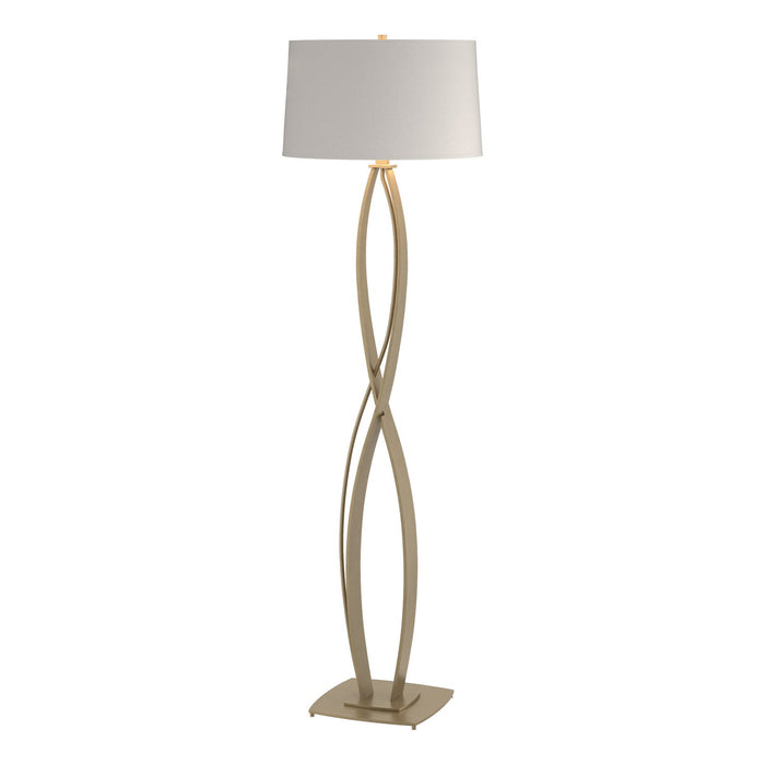 Hubbardton Forge 232686-SKT-84-SE1894 One Light Floor Lamp, Soft Gold