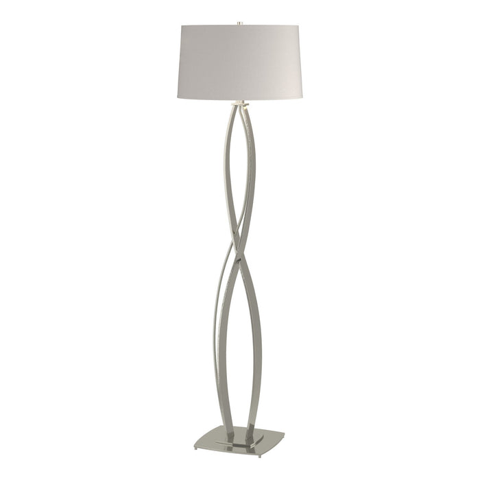 Hubbardton Forge 232686-SKT-85-SE1894 One Light Floor Lamp, Sterling