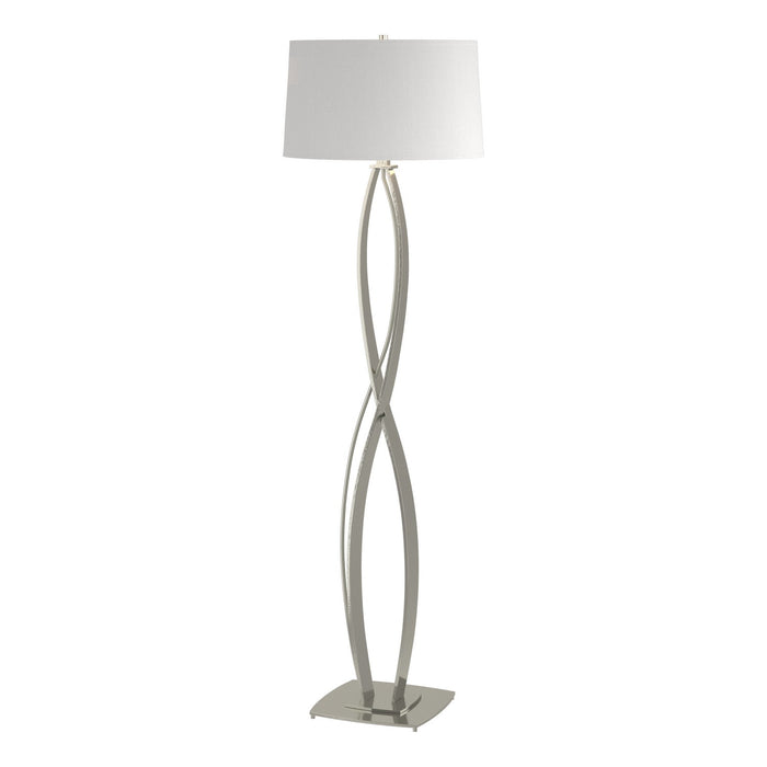 Hubbardton Forge 232686-SKT-85-SF1894 One Light Floor Lamp, Sterling