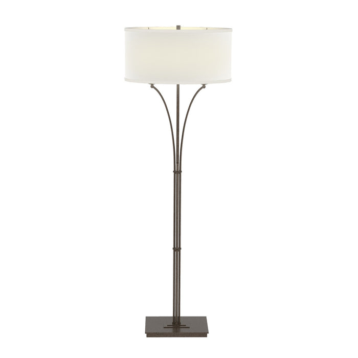 Hubbardton Forge 232720-SKT-05-SF1914 Two Light Floor Lamp, Bronze