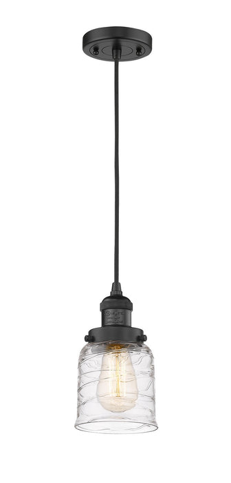 Innovations 201C-BK-G513-LED LED Mini Pendant, Matte Black