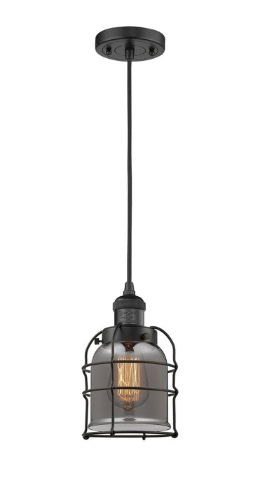 Innovations 201C-BK-G53-CE One Light Mini Pendant, Matte Black