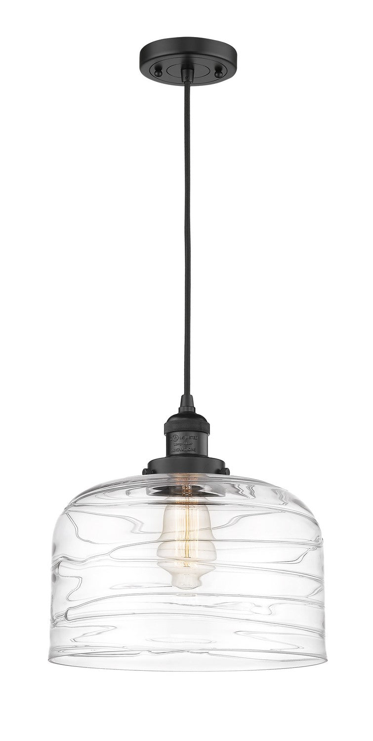 Innovations 201C-BK-G713-L-LED LED Mini Pendant, Matte Black