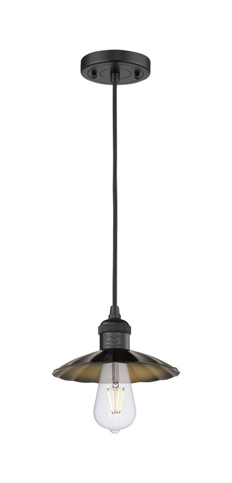 Innovations 201C-BK-M17-BK LED Mini Pendant, Matte Black