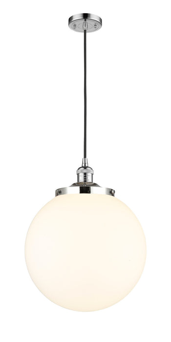 Innovations 201C-PC-G201-14 One Light Mini Pendant, Polished Chrome