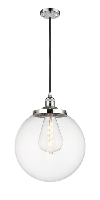 Innovations 201C-PC-G202-14 One Light Mini Pendant, Polished Chrome