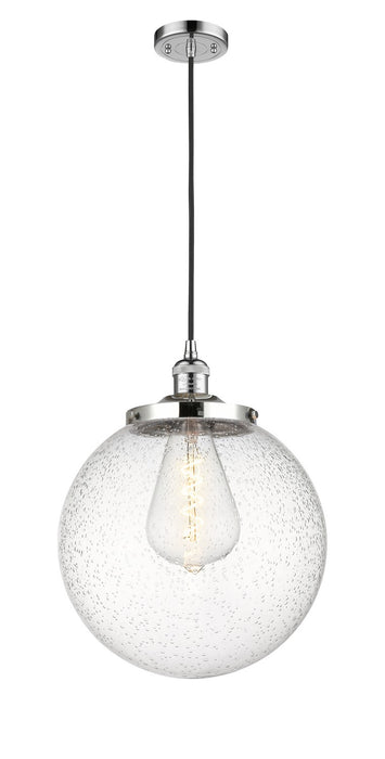 Innovations 201C-PC-G204-14 One Light Mini Pendant, Polished Chrome