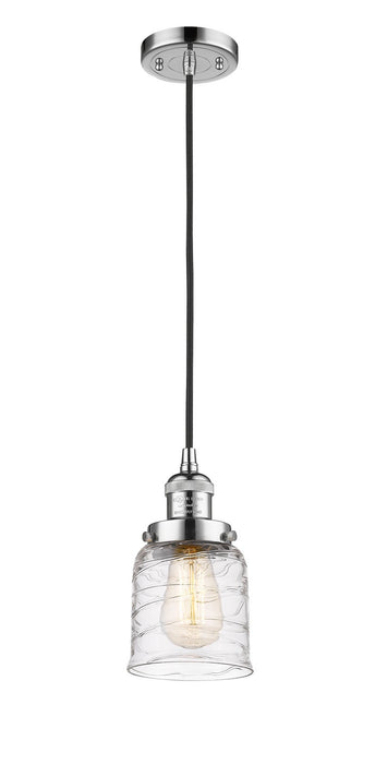 Innovations 201C-PC-G513 One Light Mini Pendant, Polished Chrome