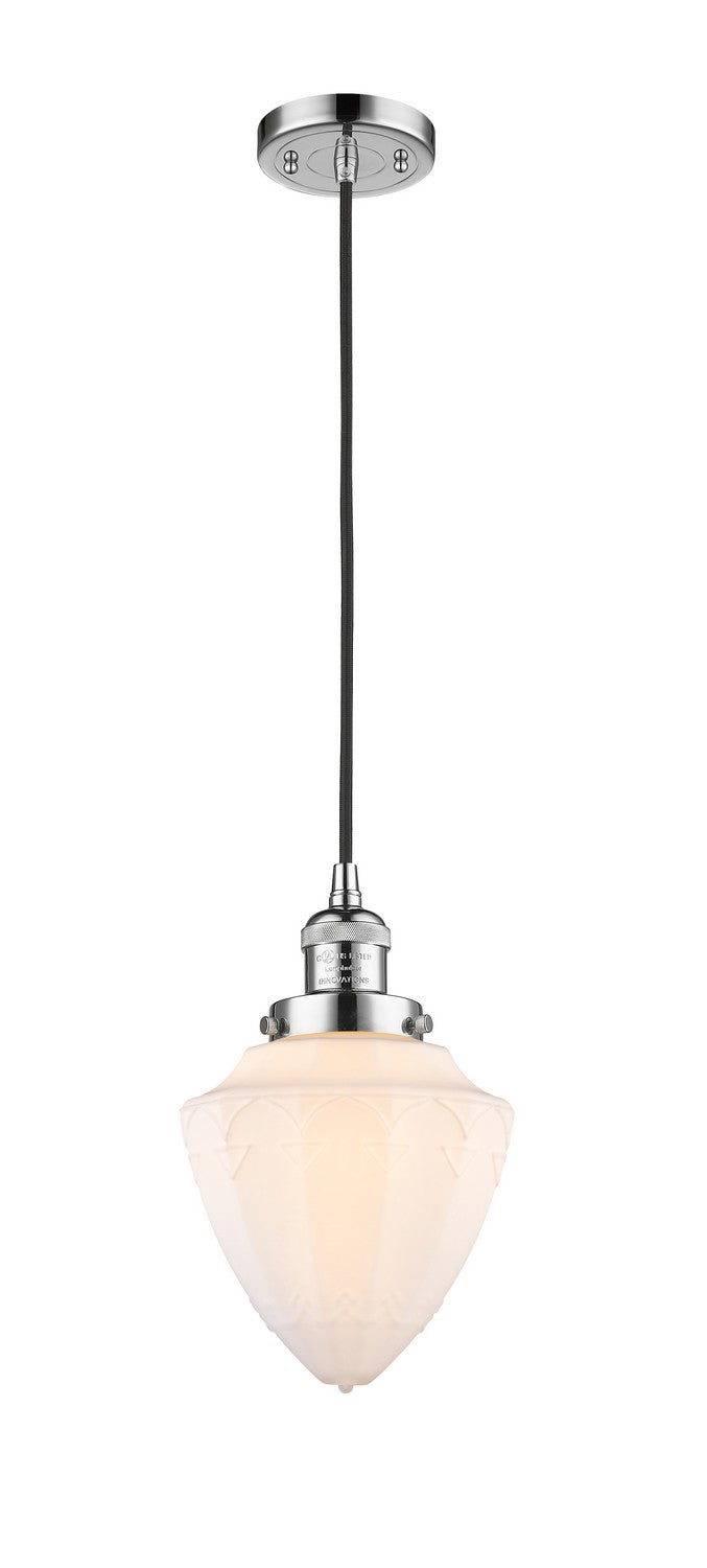 Innovations 201C-PC-G661-7-LED LED Mini Pendant, Polished Chrome