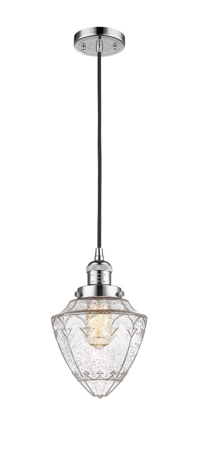 Innovations 201C-PC-G664-7-LED LED Mini Pendant, Polished Chrome