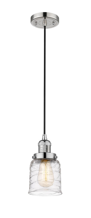 Innovations 201C-PN-G513 One Light Mini Pendant, Polished Nickel