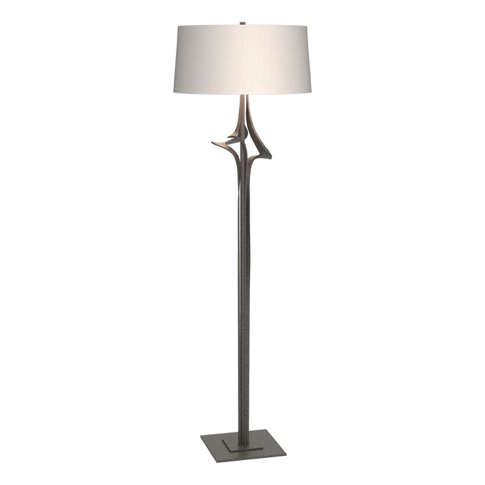 Hubbardton Forge 232810-SKT-20-SE1899 One Light Floor Lamp, Natural Iron