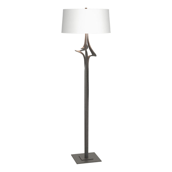 Hubbardton Forge 232810-SKT-20-SF1899 One Light Floor Lamp, Natural Iron