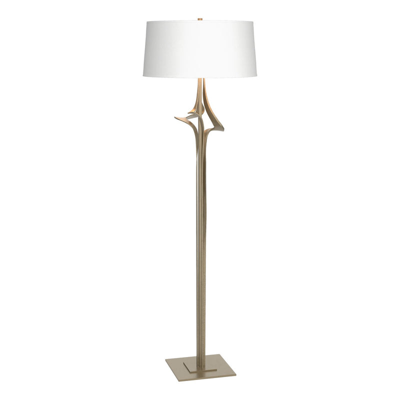 Hubbardton Forge 232810-SKT-84-SF1899 One Light Floor Lamp, Soft Gold
