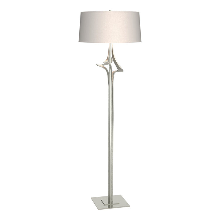Hubbardton Forge 232810-SKT-85-SE1899 One Light Floor Lamp, Sterling