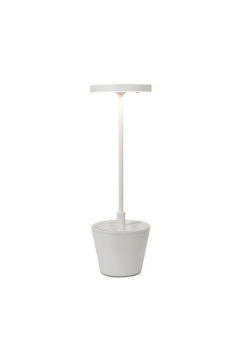 Zafferano LD0420B4 LED Table Lamp, White