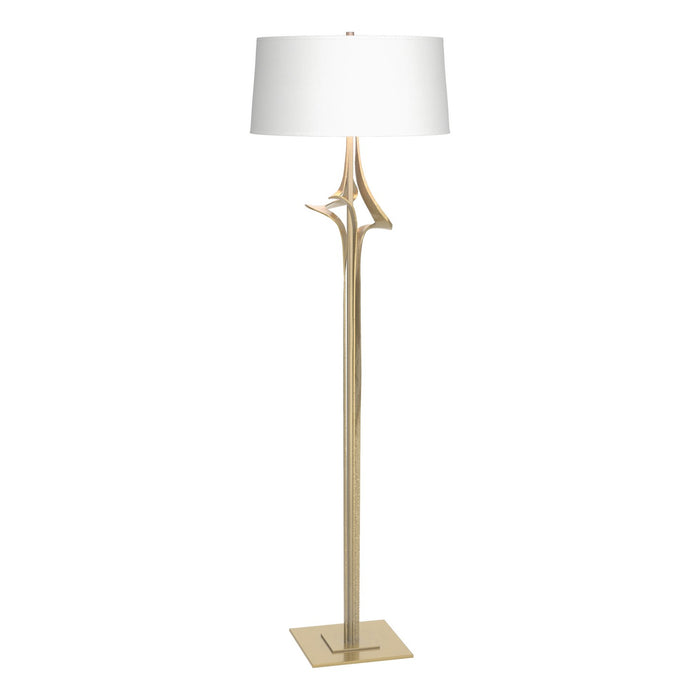 Hubbardton Forge 232810-SKT-86-SF1899 One Light Floor Lamp, Modern Brass