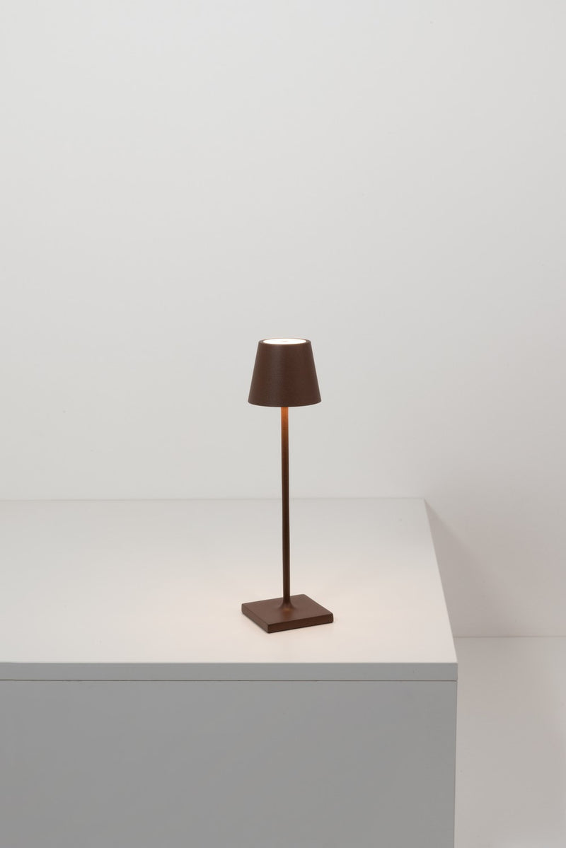 Zafferano LD0490R3 LED Table Lamp, Rust