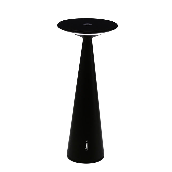 Zafferano LD0610N3 LED Table Lamp, Black