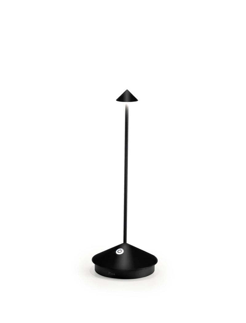 Zafferano LD0650D4 LED Table Lamp, Black