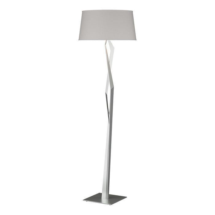 Hubbardton Forge 232850-SKT-82-SE2011 One Light Floor Lamp, Vintage Platinum