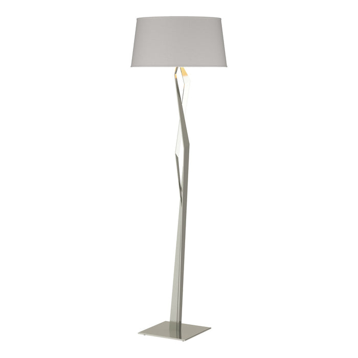 Hubbardton Forge 232850-SKT-85-SE2011 One Light Floor Lamp, Sterling
