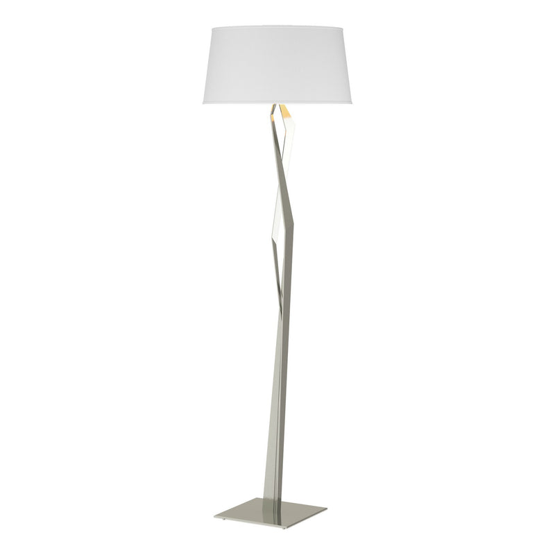 Hubbardton Forge 232850-SKT-85-SF2011 One Light Floor Lamp, Sterling