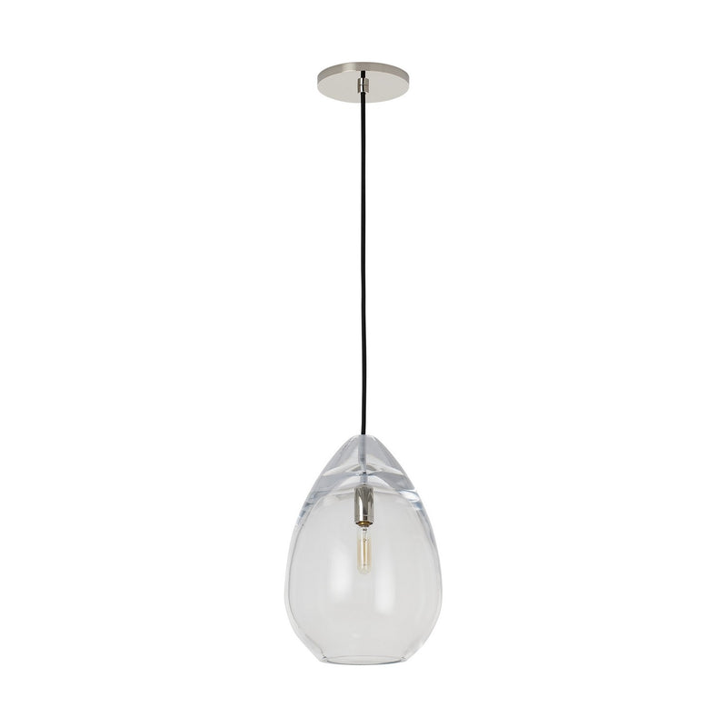 Visual Comfort Modern SLPD279CN-L LED Pendant, Polished Nickel