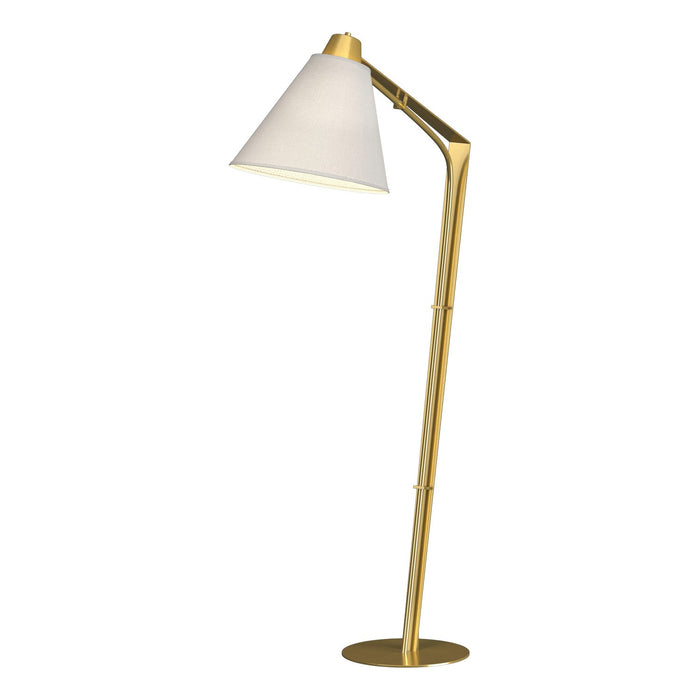 Hubbardton Forge 232860-SKT-86-SF1348 One Light Floor Lamp, Modern Brass