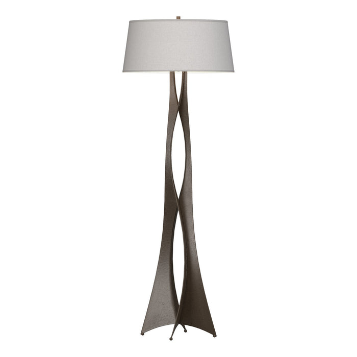 Hubbardton Forge 233070-SKT-05-SE2202 One Light Floor Lamp, Bronze