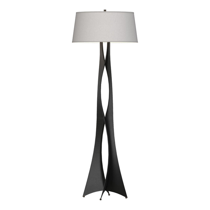 Hubbardton Forge 233070-SKT-10-SE2202 One Light Floor Lamp, Black