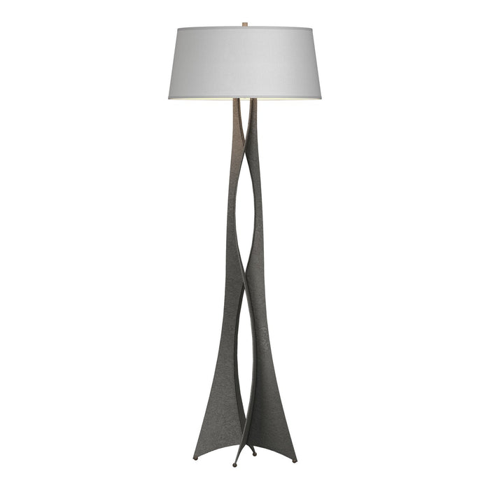Hubbardton Forge 233070-SKT-20-SF2202 One Light Floor Lamp, Natural Iron