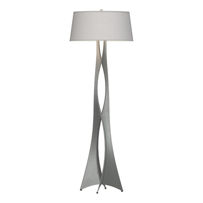 Hubbardton Forge 233070-SKT-82-SE2202 One Light Floor Lamp, Vintage Platinum