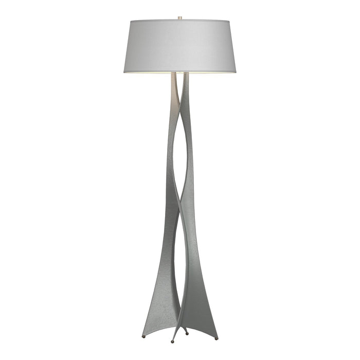 Hubbardton Forge 233070-SKT-82-SF2202 One Light Floor Lamp, Vintage Platinum