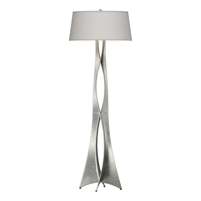Hubbardton Forge 233070-SKT-85-SE2202 One Light Floor Lamp, Sterling