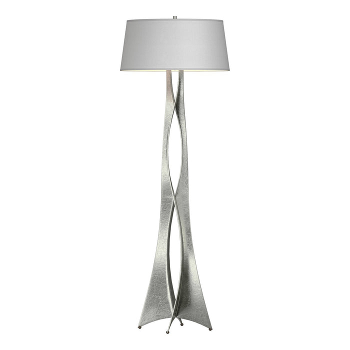 Hubbardton Forge 233070-SKT-85-SF2202 One Light Floor Lamp, Sterling