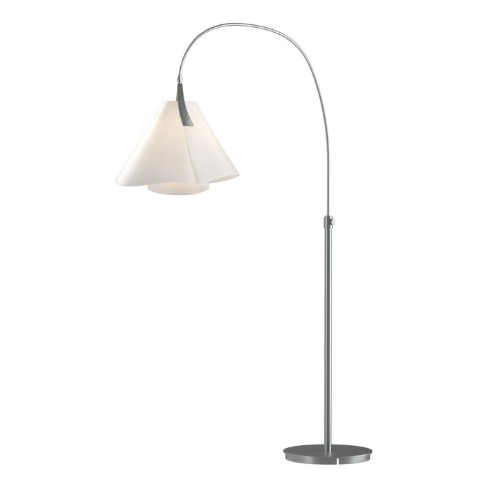 Hubbardton Forge 234505-SKT-82-SH1992 One Light Floor Lamp, Vintage Platinum